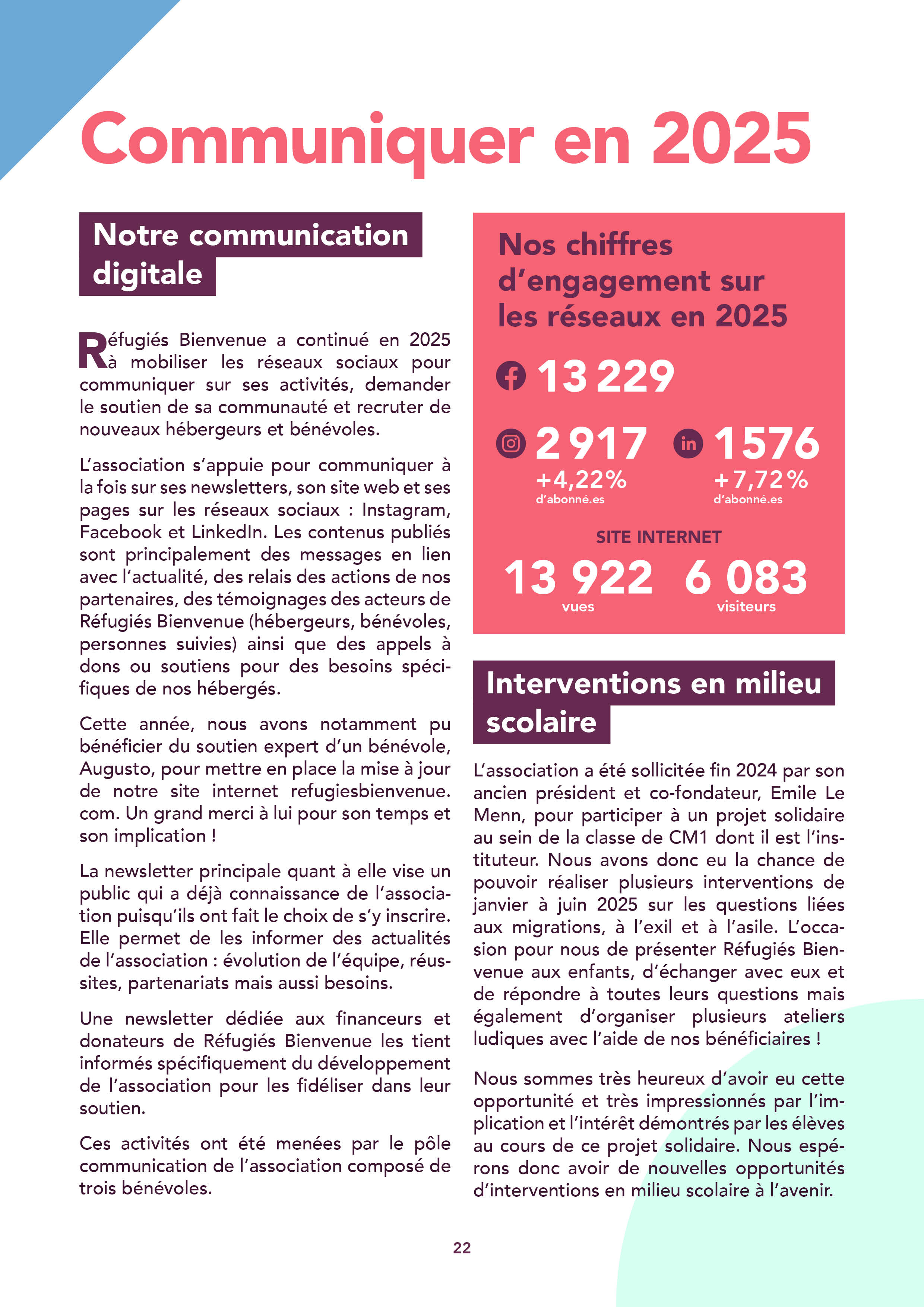 Rapport d'activités page 7